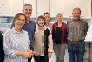 Personen im Biochemie-Labor