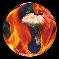 Earth on Fire